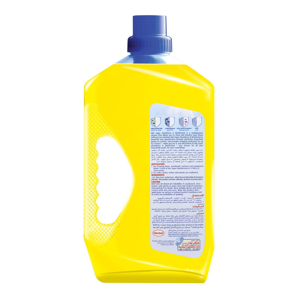 Dac Gold Cleaner + Disinfectant Citrus Burst 1.5 Litre