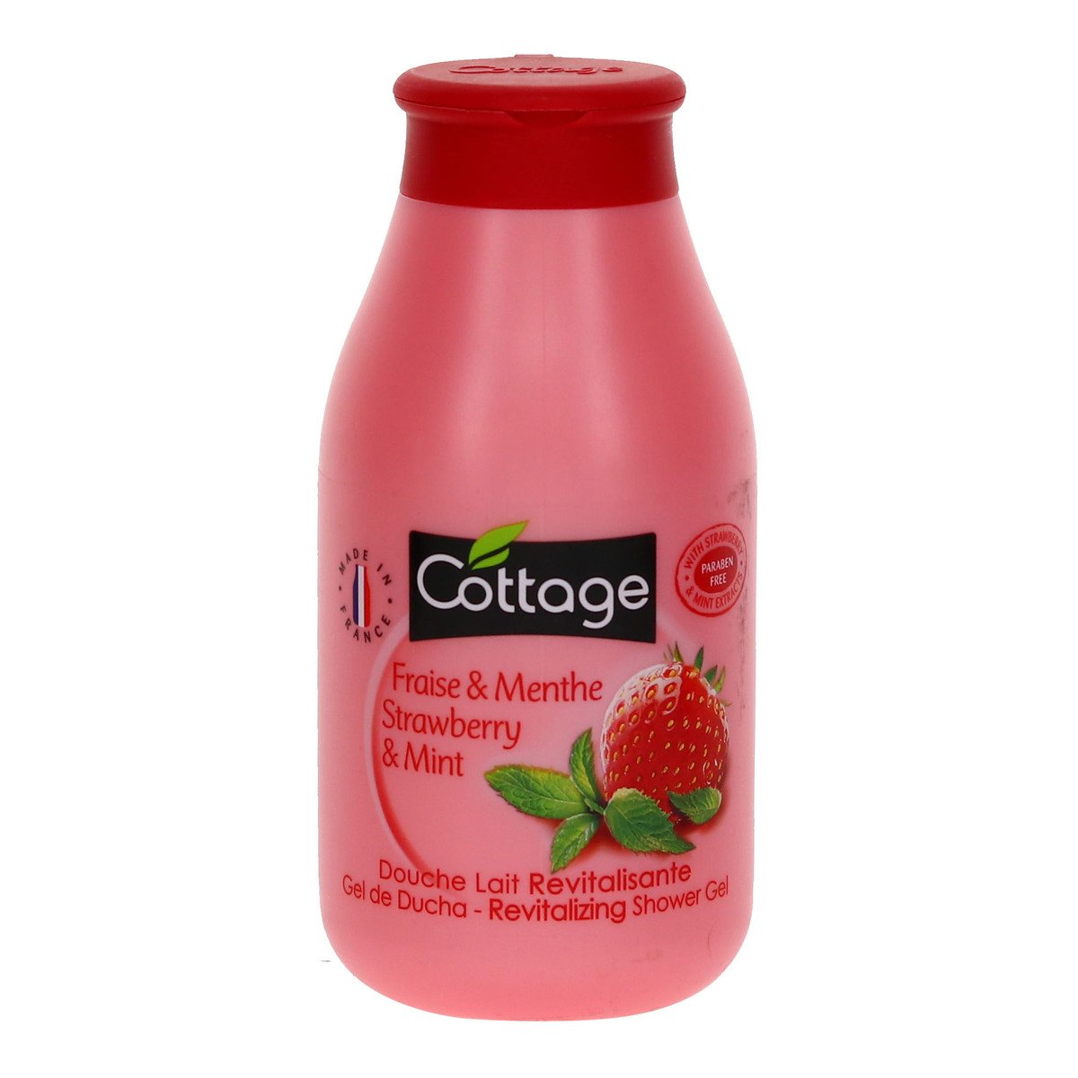 Cottage Shower Gel Revitalizing Strawberry & Mint 250 ml