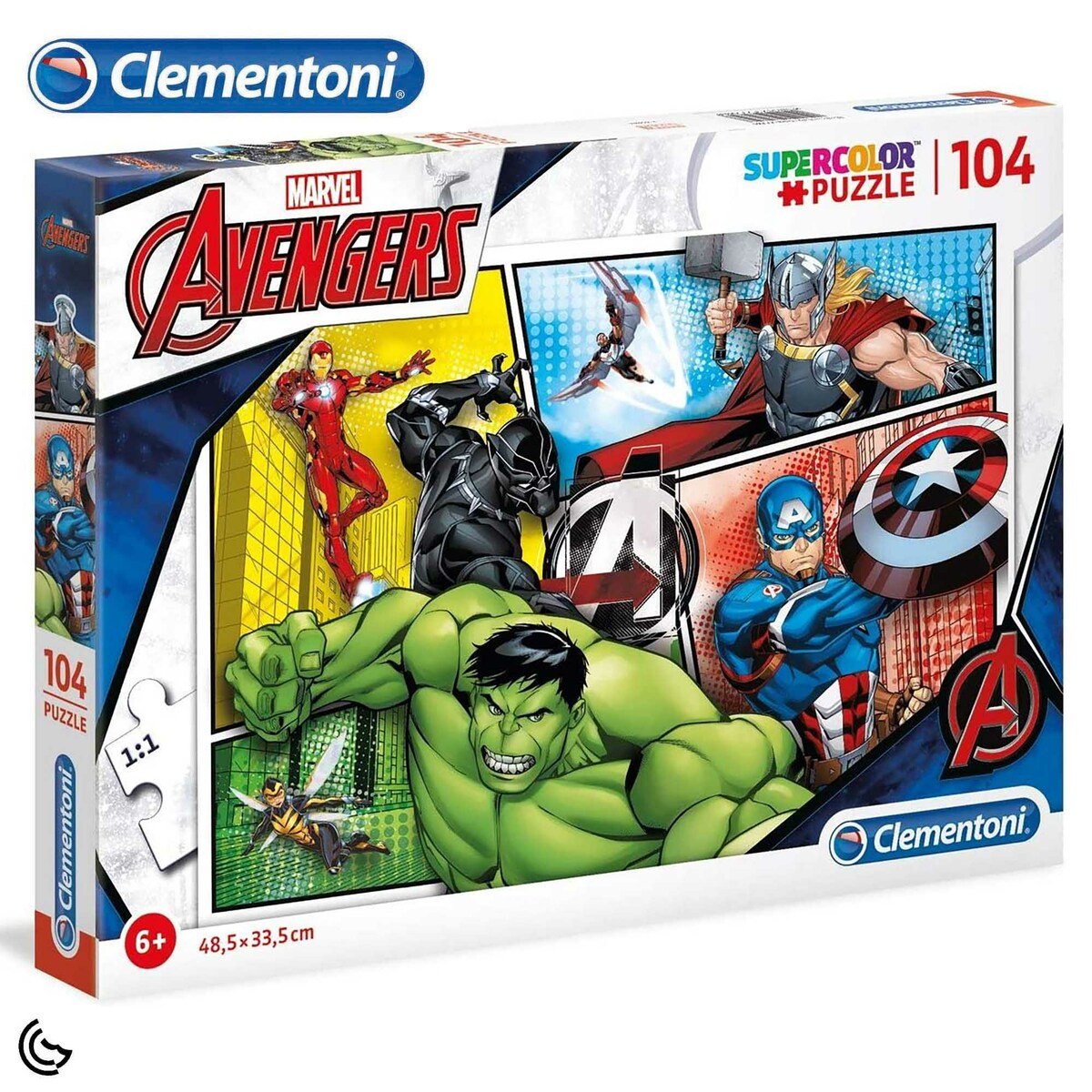 Clementoni Avengers Puzzle 104Pc 27284