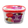 Krasdale Ice Cream Vanilla Chocolate Strawberry 1.42 Litre