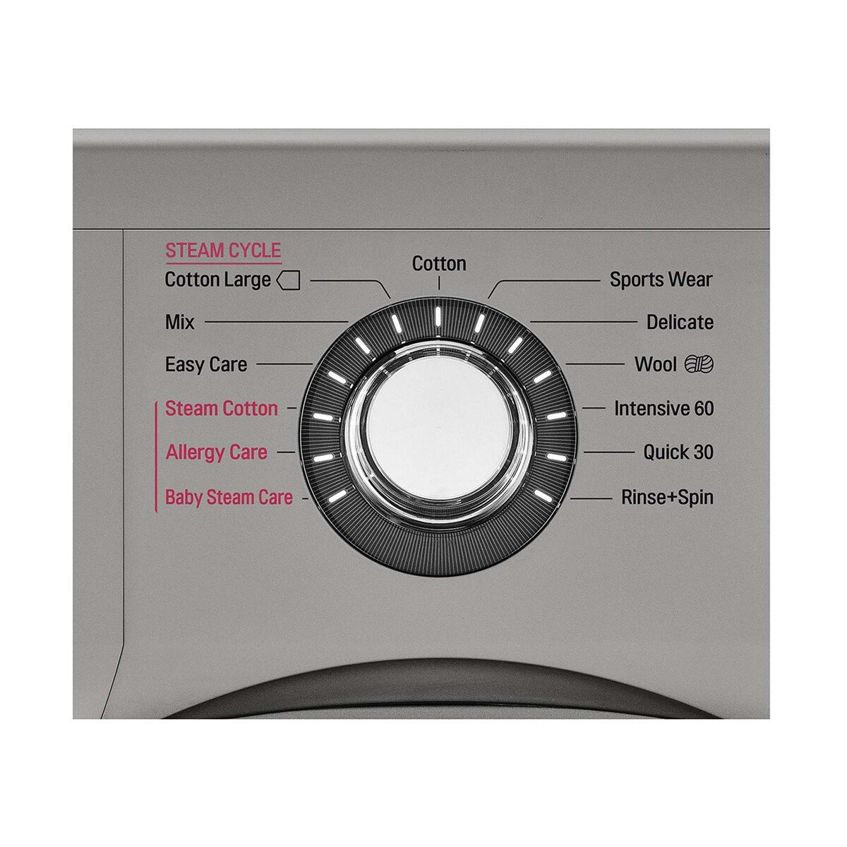 LG Front Load Washing Machine FH4G6TDY6 8KG, Sleek Design & Convinient Touch UI, Award and Proven, Inverter Direct Drive Motor