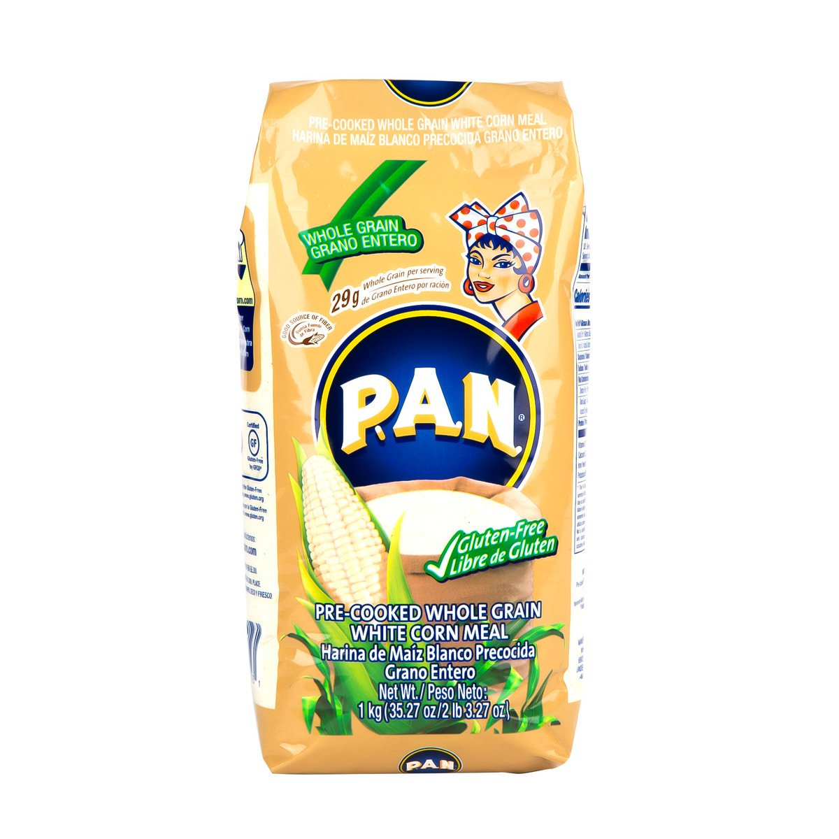 PAN Wholemeal Corn Flour / Harina PAN Integral (1kg)