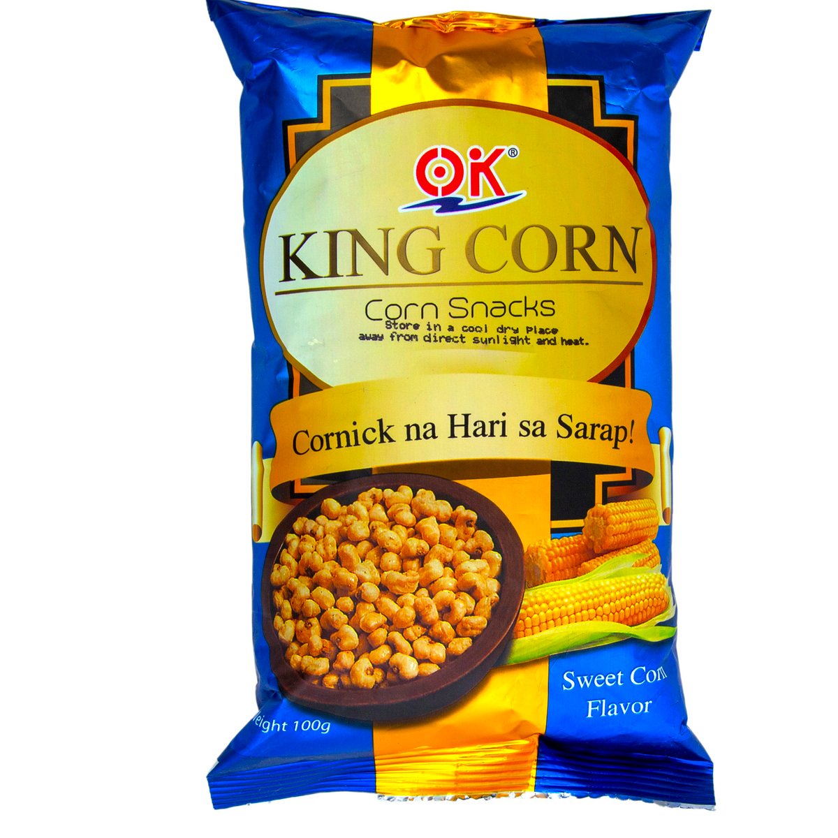 Ok King Corn Sweet Corn Flavour Snacks 100g Online at Best Price