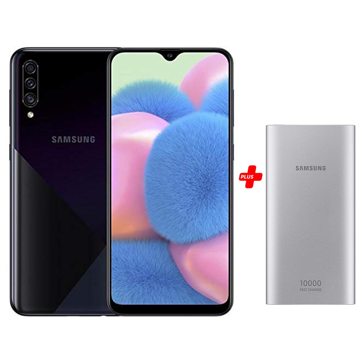 Samsung Galaxy A30s SMA307 128GB Black +Samsung Battery Pack 10000mAh