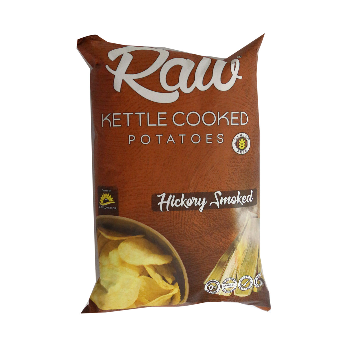 Raw Kettle Cooked Hickory Smoked Potatoes Chips 43-50 g