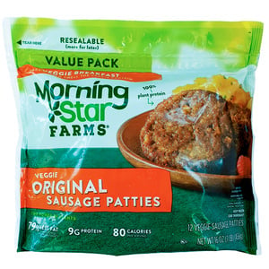 Morning Star Veggie Sausage Patties Original 456g Online at Best Price ...