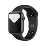 Apple Watch Nike Series 5 MX3W2AE GPS, 44mm Space Grey Aluminium Case with Anthracite/Black Nike Sport Band