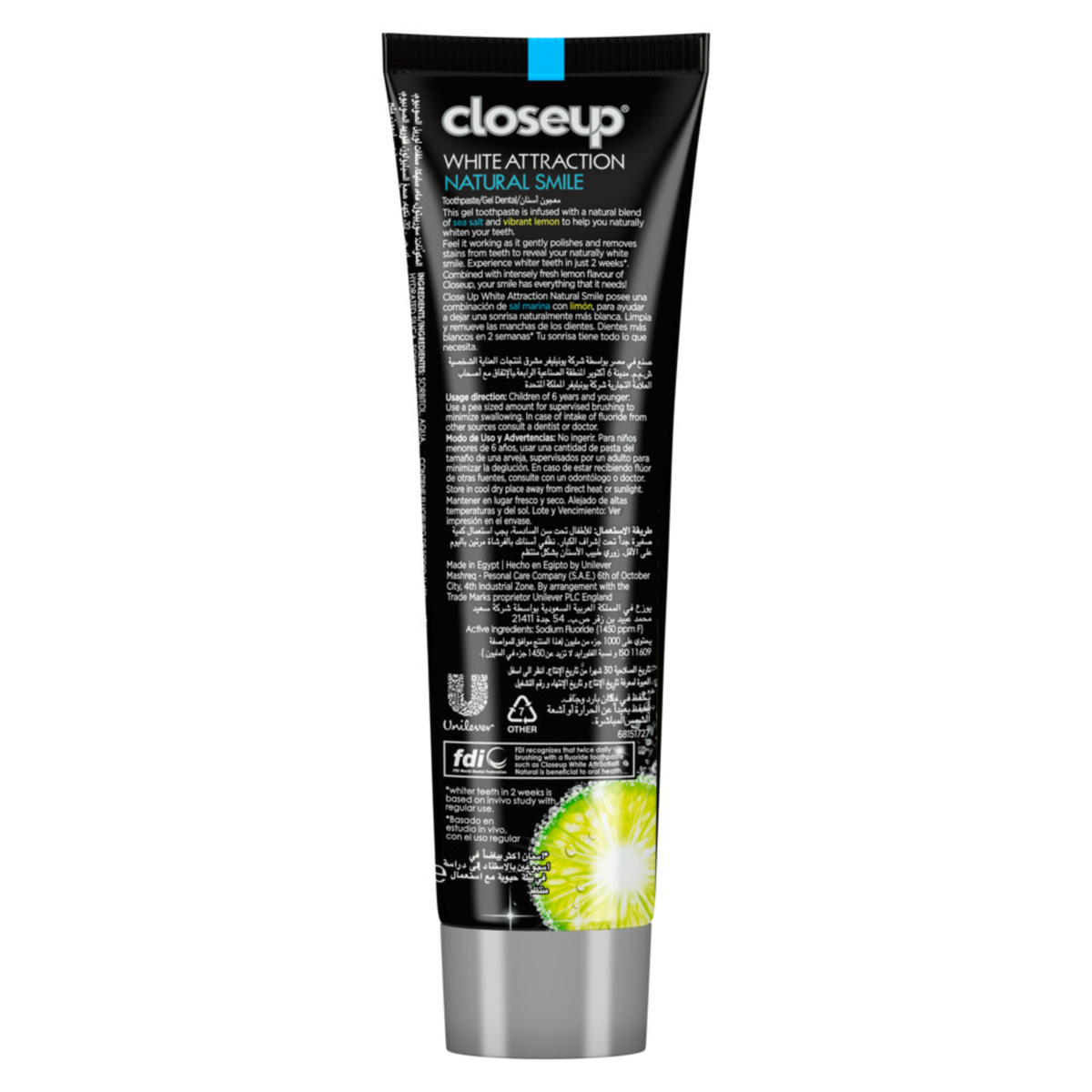Closeup White Attraction Toothpaste Lemon And Sea Salt 75ml Online At Best Price Tooth Paste 1002