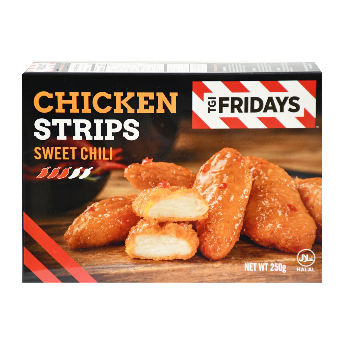 TGI Fridays Frozen Classic American Boneless Chicken Strips 250 g