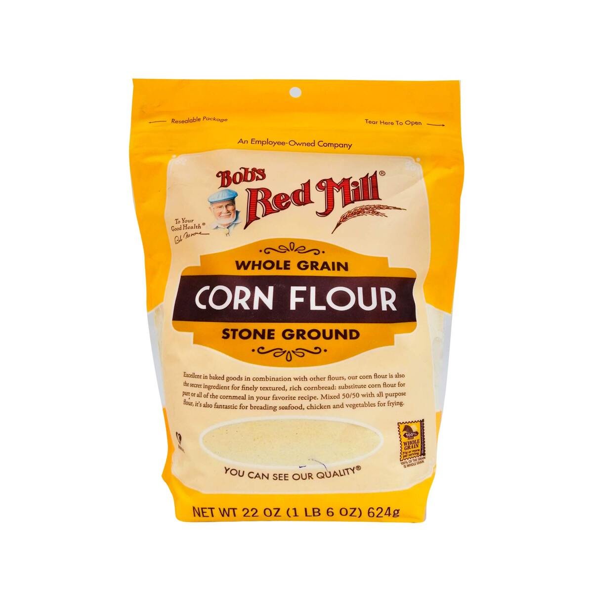 Bob's Red Mill Whole Grain Corn Flour Stone Ground 624g Online at Best ...