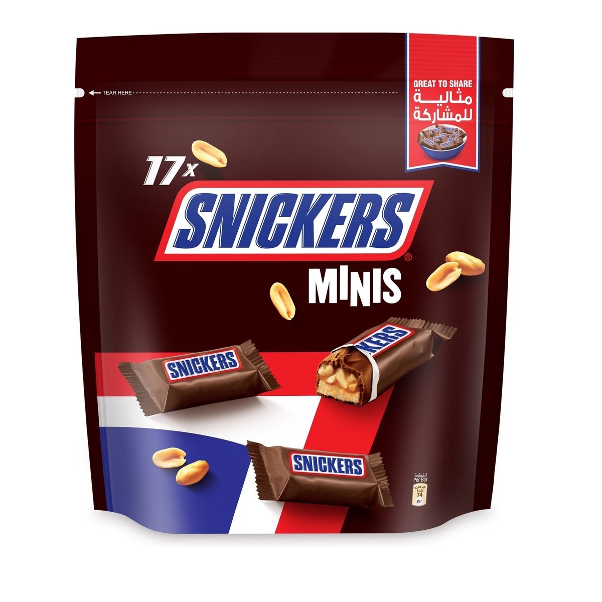 Snickers Minis Chocolate 17 pcs 255 g