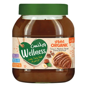 Wellness Organic Cocoa's & Hazelnut Spread 350g