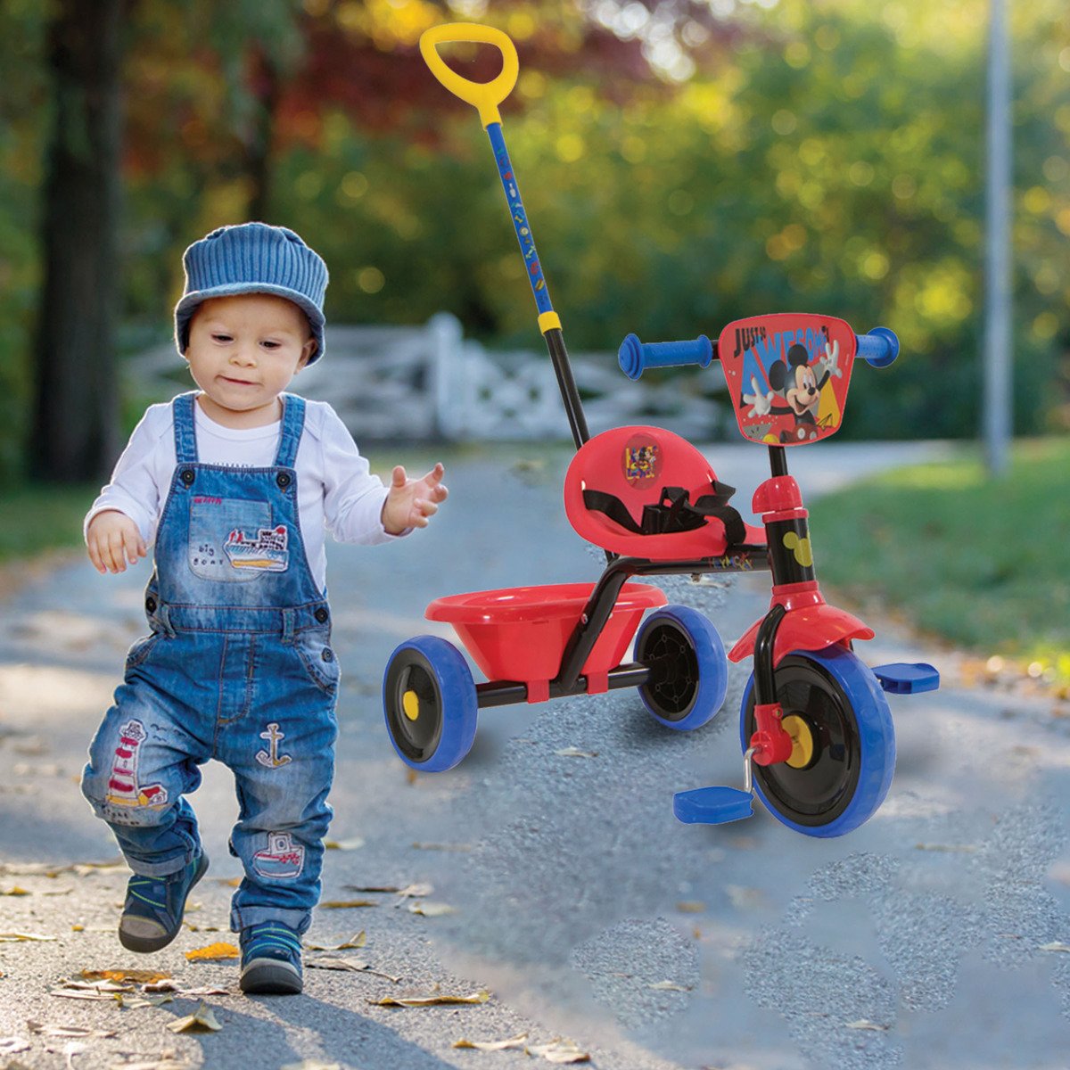 Mickey Mouse Tricycle With Pushbar SP-5005