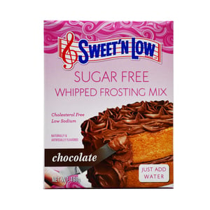 Sweet N Low Sugar Free Chocolate Whipped Frosting Mix 198 g