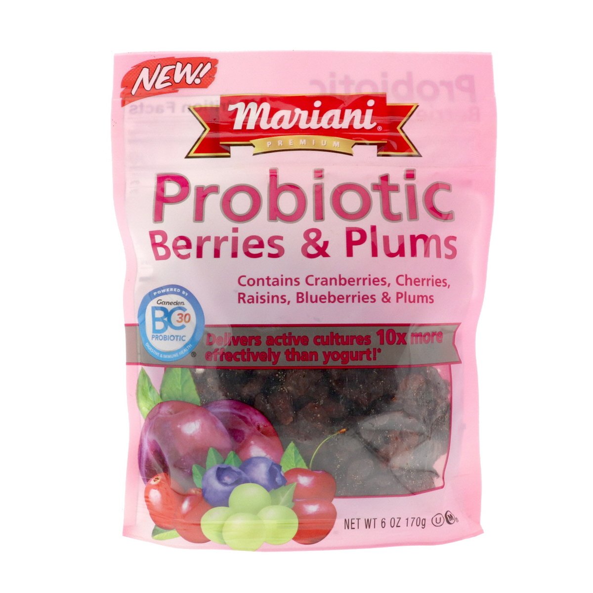 Mariani Probiotic Berries &Plums 170 g