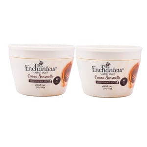 Enchanteur Moisturising Cocoa Sensuelle Cream 2 x 200 ml