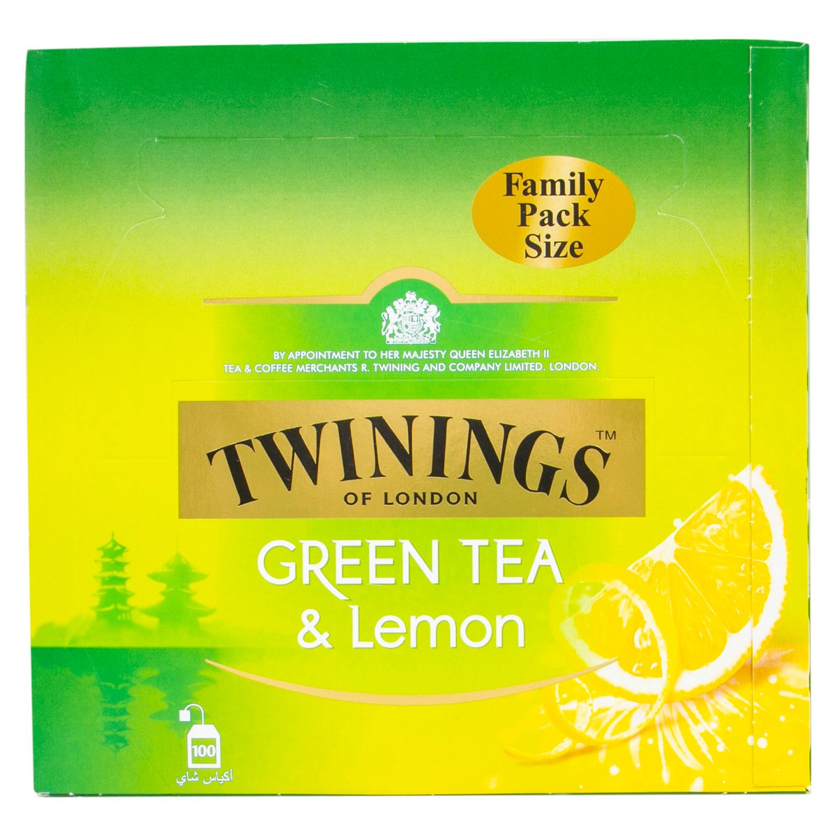 Twining's Green Tea Lemon 100 pcs Online at Best Price, Green Tea