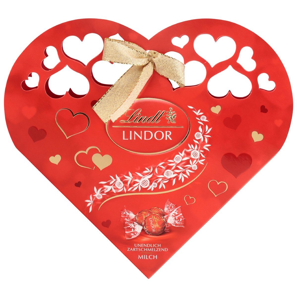 Lindt Lindor Heart Milk Chocolate 112 g