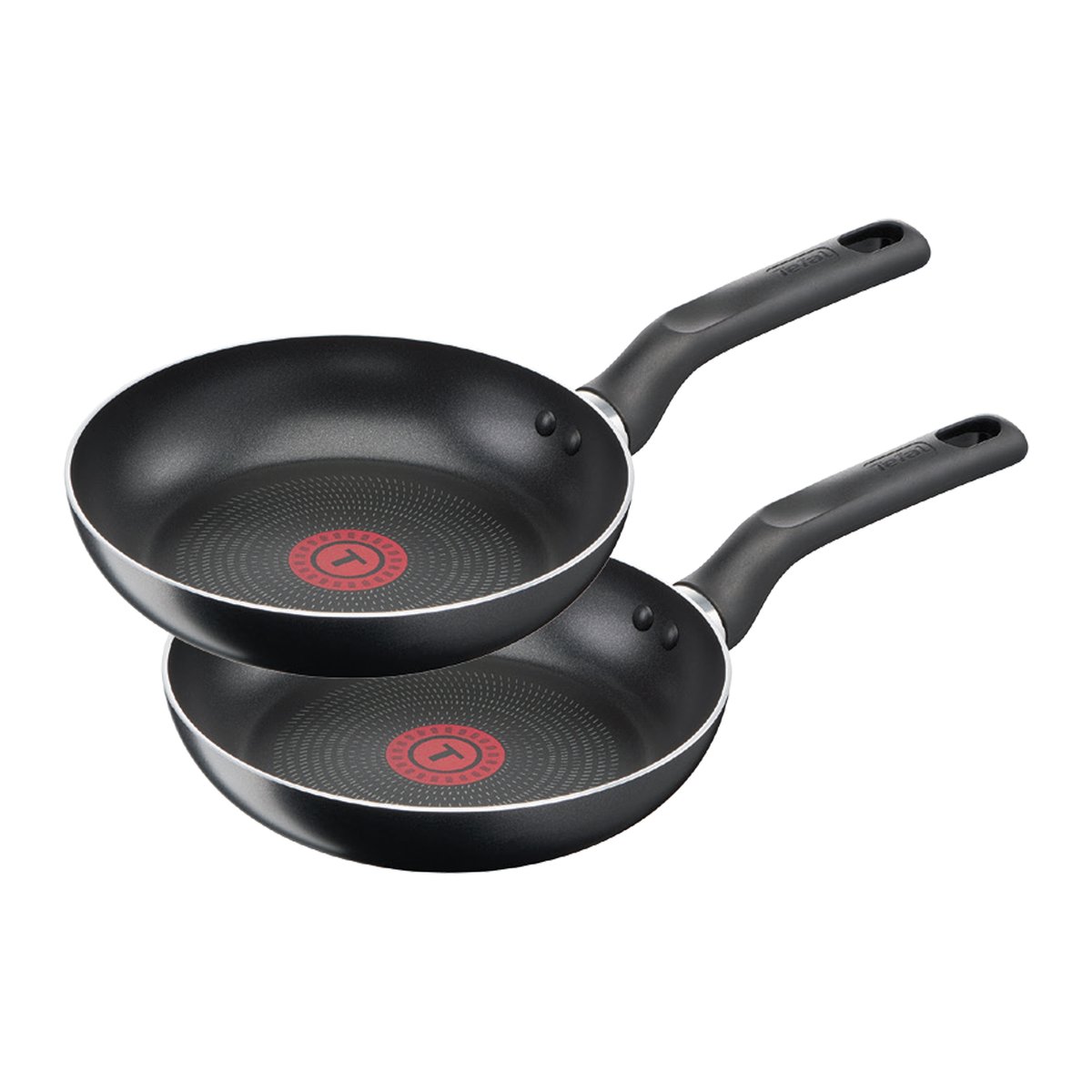 Tefal Aluminium Fry Pan, 32 cm + 28 cm, B1430