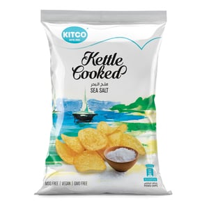 Kitco Kettle Cooked Sea Salt Potato Chips 150 g