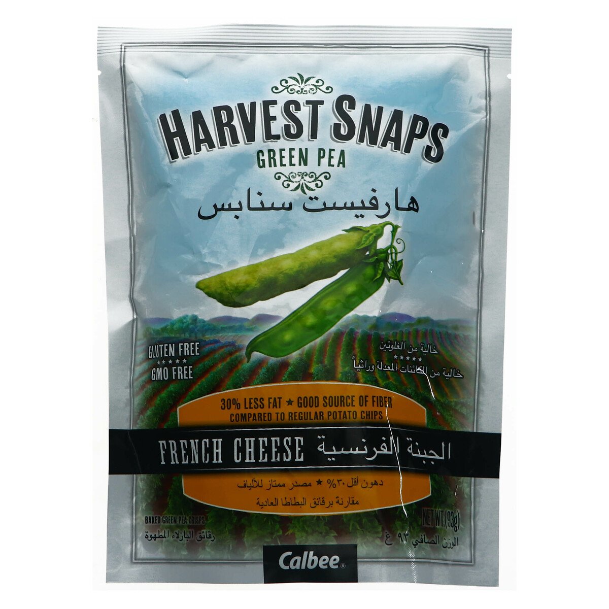 Harvest Snaps Green Pea French Cheese 93 g