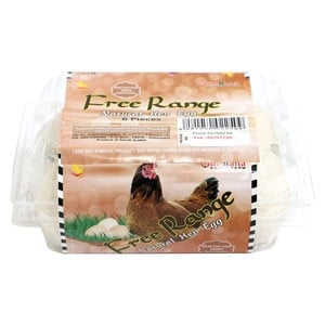 Sulthana Free Range Natural Hen Eggs 6 pcs