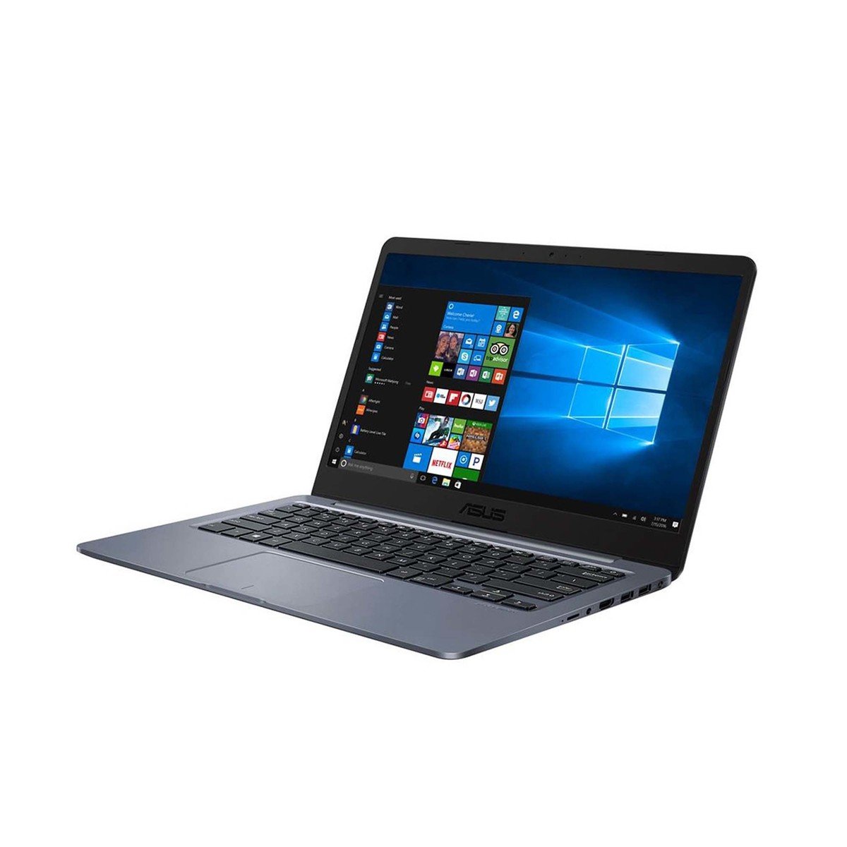 ASUS VivoBook E406MA 14" HD NanoEdge Laptop Intel Celeron N4000, 4GB RAM, 64GB EMMC,Gray