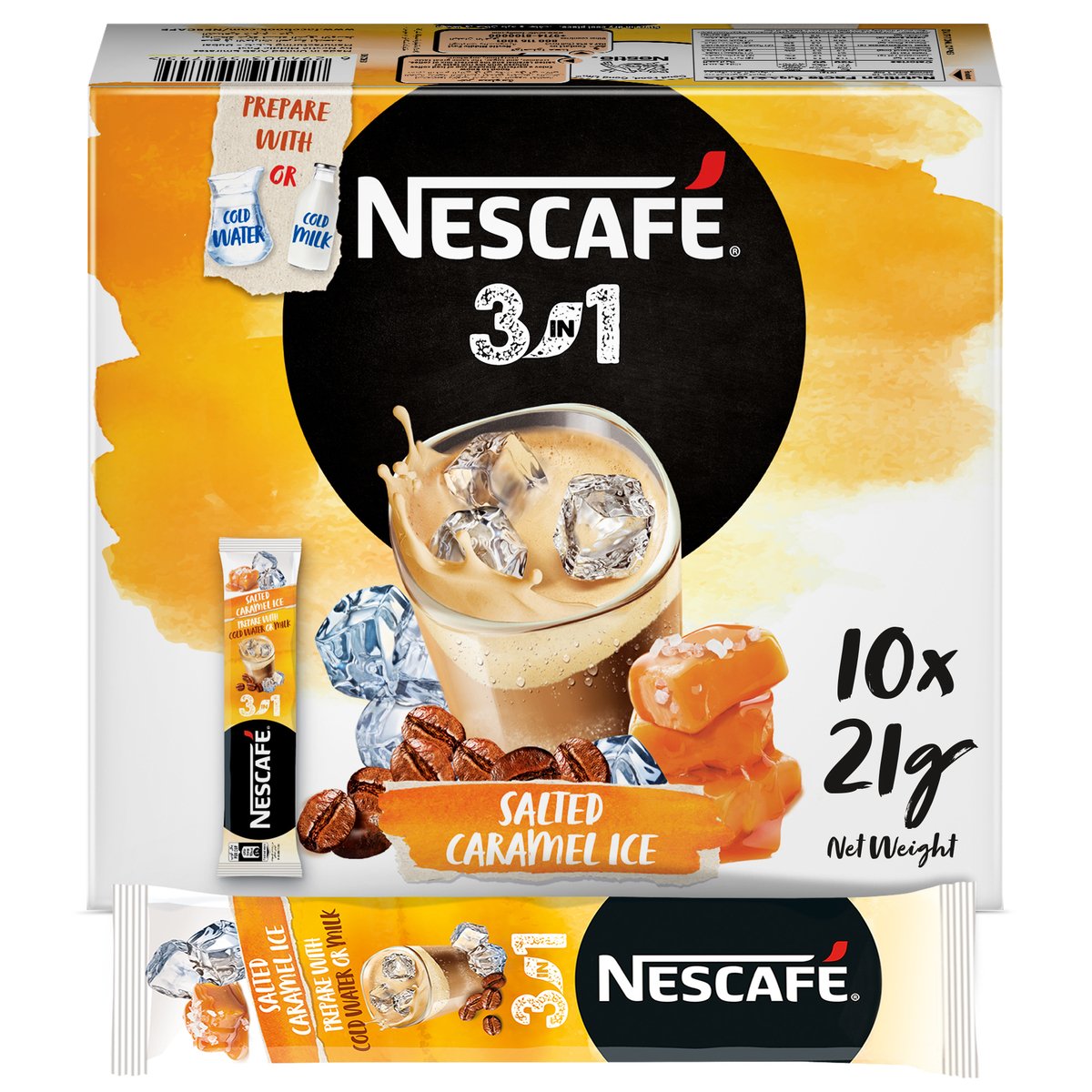 Nescafe 3in1 Salted Caramel Ice Coffee 10 x 20 g