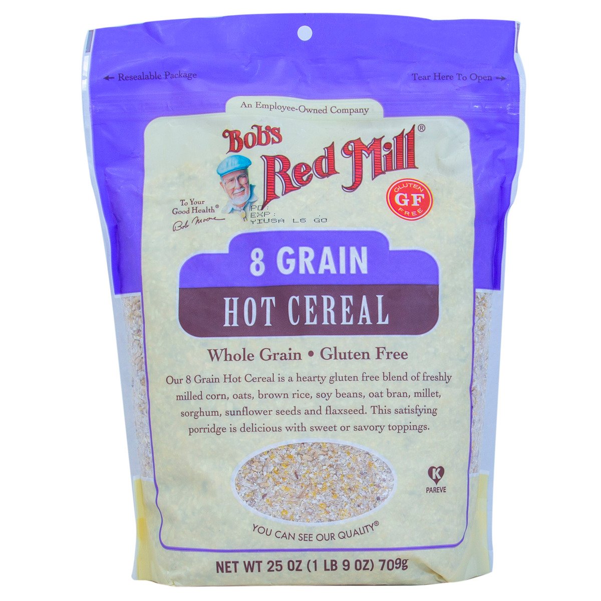 Bob's Red Mill 8 Grain Hot Cereal 709g Health Cereals Lulu Bahrain