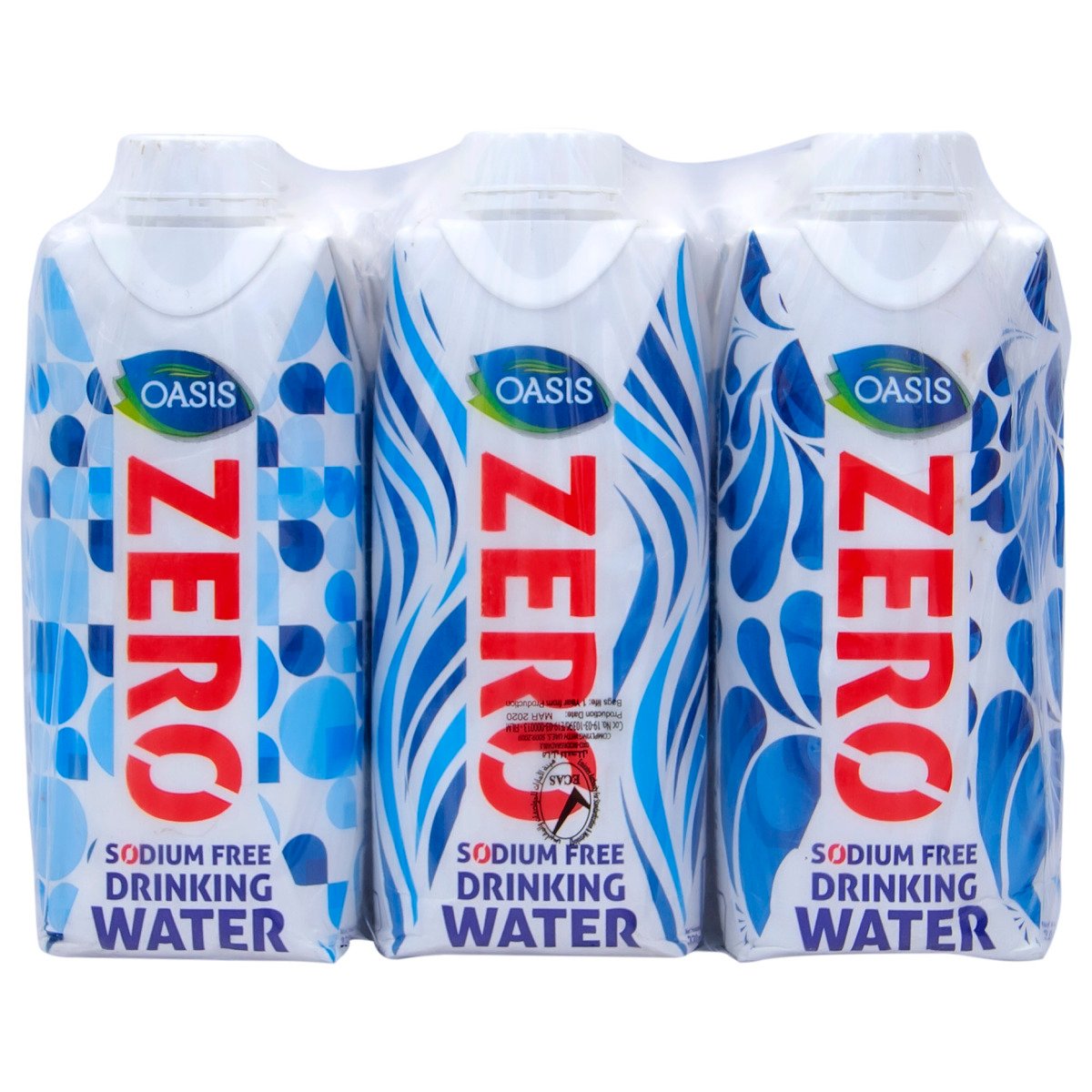 Oasis Zero Sodium Free Drinking Water 300ml