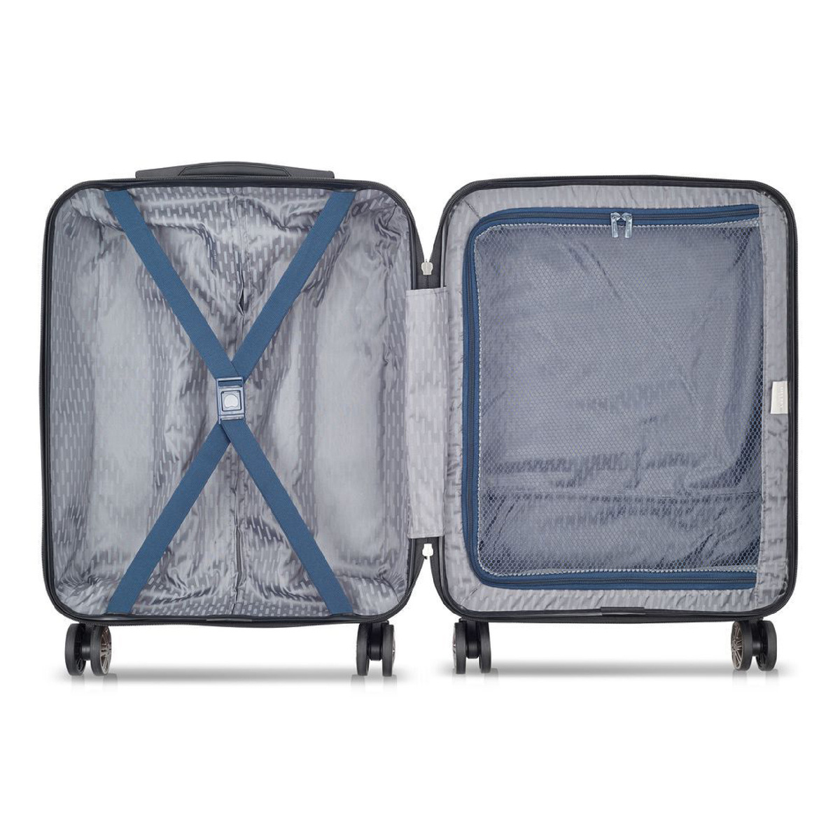 Delsey Air Armour 4Wheel Hard Trolley 55cm Night Blue Online at Best ...