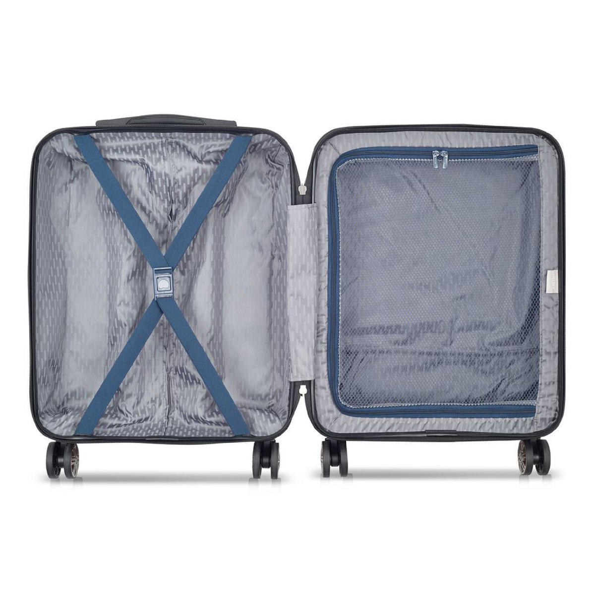 Delsey Air Armour 4Wheel Hard Trolley 78cm Night Blue Online at Best ...