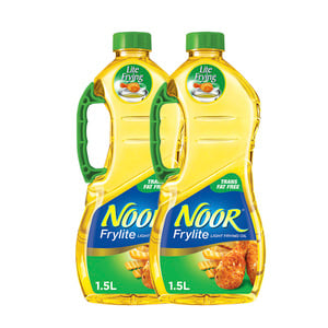 Noor Frylite Oil Value Pack 2 x 1.5 Litres