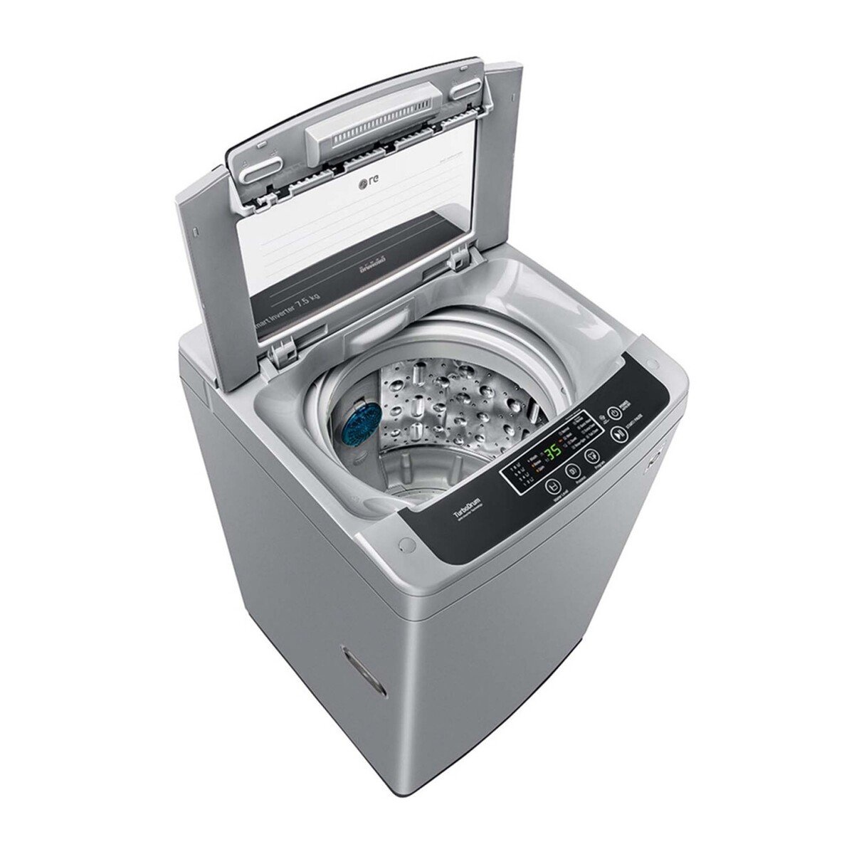 LG Top Load Washing Machine T9585NDKVH 7.5KG, Smart Inverter, Smart Motion, TurboDrum