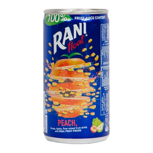 Rani Float Peach Mixed Fruit Drink 12 x 180 ml