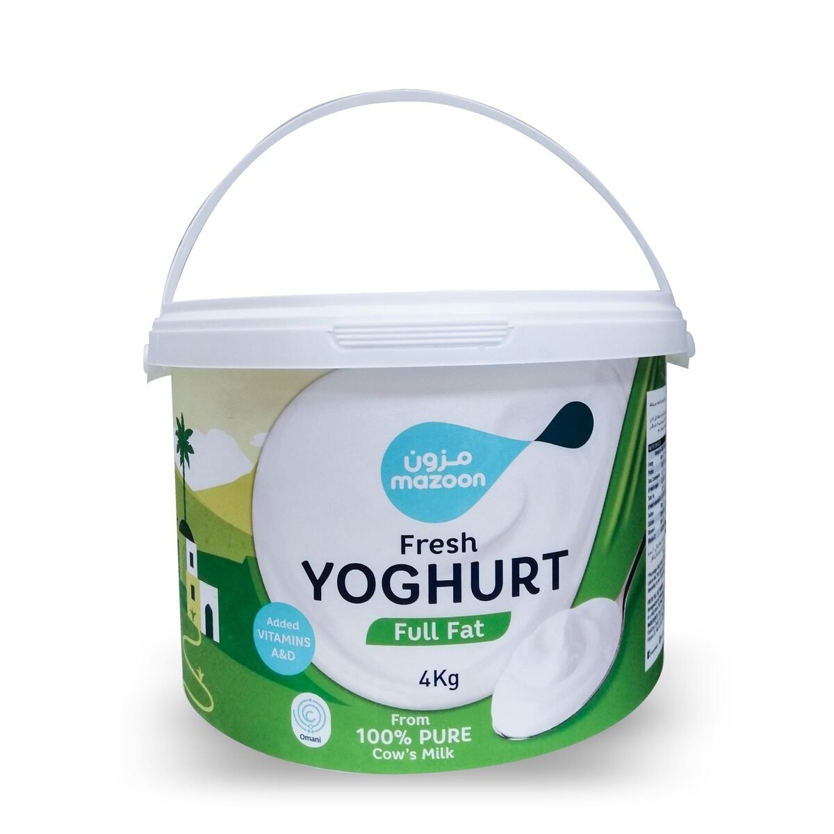 Mazoon Fresh Yoghurt Full Fat 4 kg