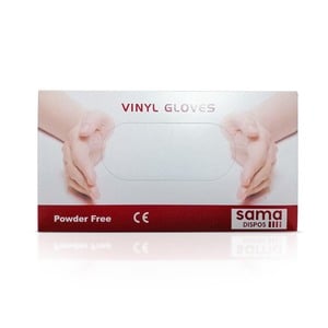 Sama Vinyl Gloves Powder Free 100pcs