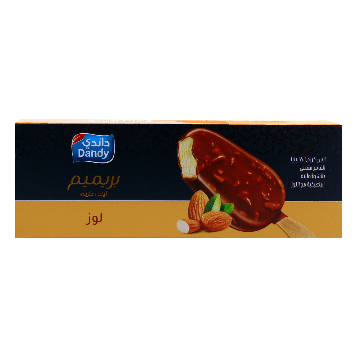 Dandy Premium Ice Cream Stick Almond 65 ml