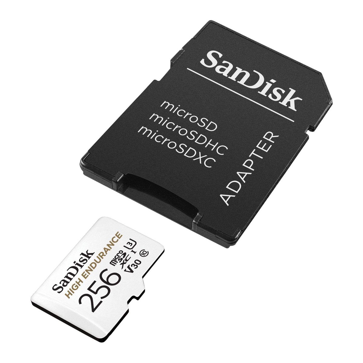 SanDisk High Endurance microSDHC Card 256GB for Dashcams & home