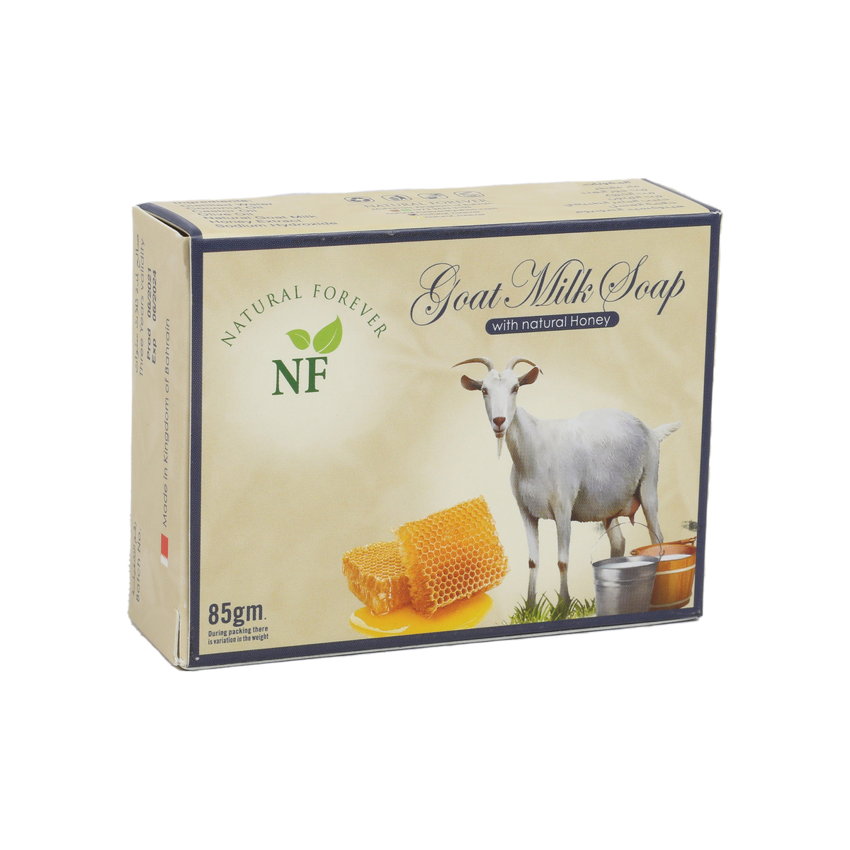 Natural Forever Goat Milk Soap With Natural Honey 85 g