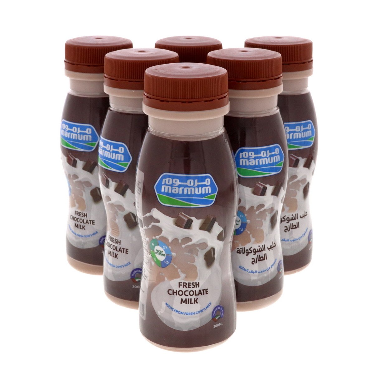 Marmum Fresh Chocolate Milk 6 x 200 ml