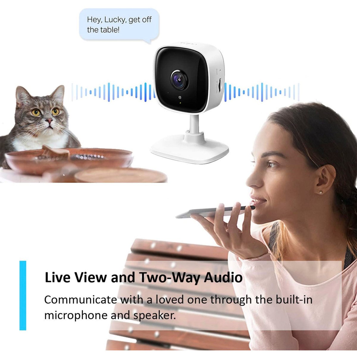 TP-Link Tapo C100 Home Security Wi-Fi Camera Online at Best Price, IP  Camera