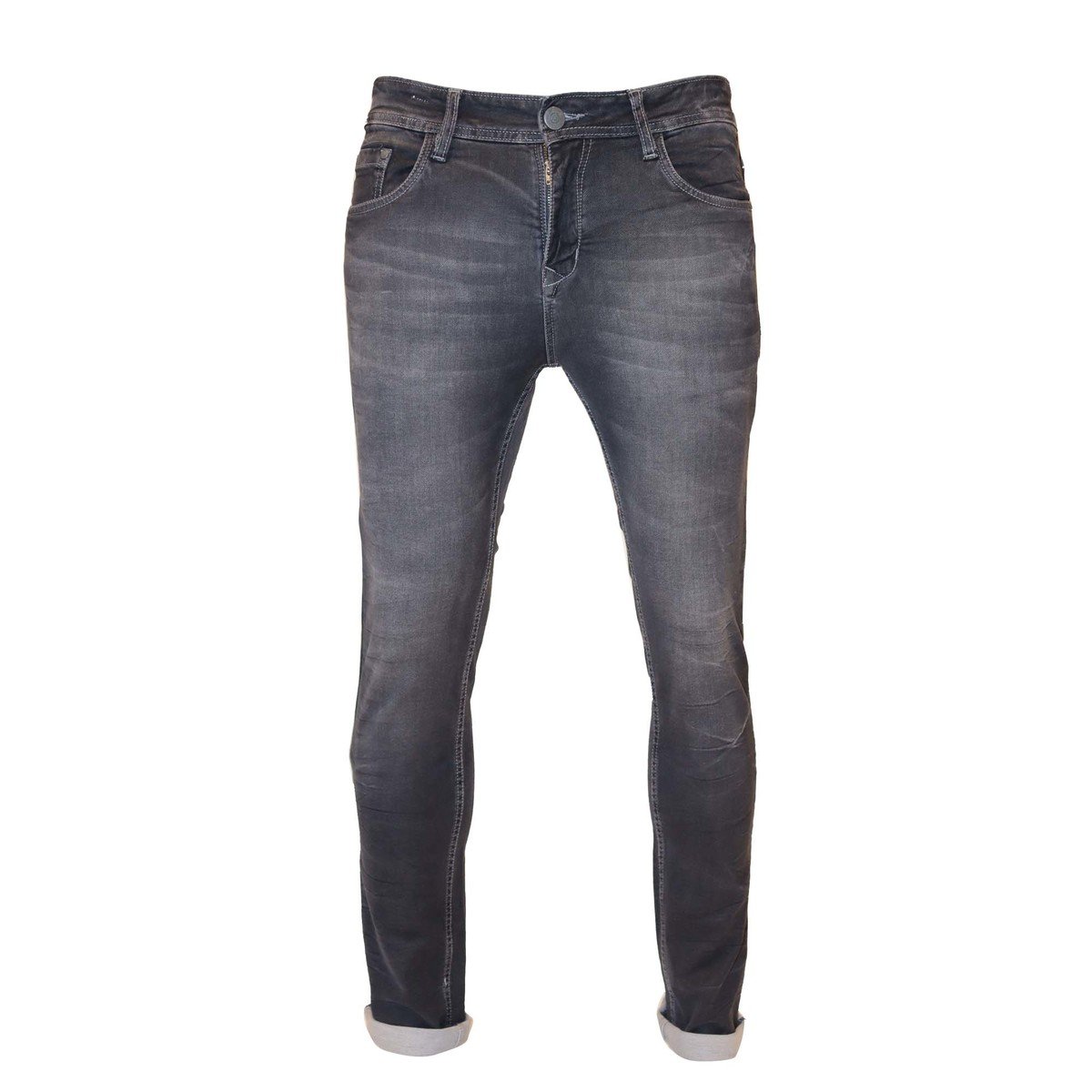 John Louis Mens Jeans Grey SKS19 34 Online at Best Price | Skinny Fit ...