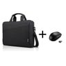 Lenovo 15.6" Laptop Casual Toploader Case + Lenovo 300 Wireless Compact Mouse