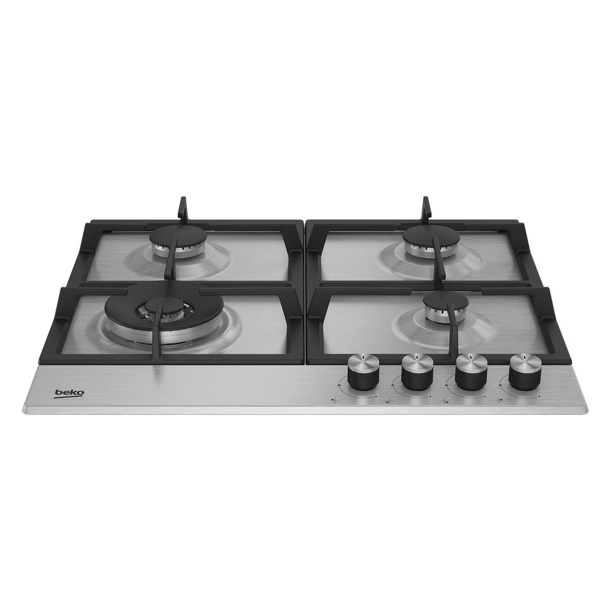 Beko Built-in Gas Hob 60cm Cast Iron HIAW64225SXL 60cm