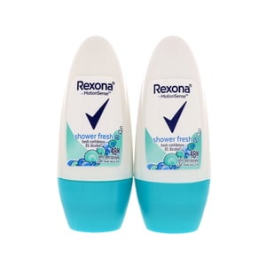 Rexona Women Anti-Perspirant Roll On Shower Fresh 2 x 50 ml