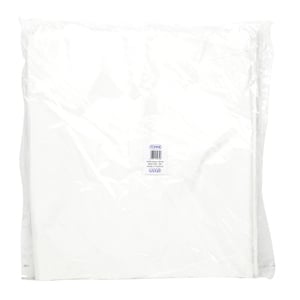 فومي مريلة بلاستيك بيضاء مقاس 800×1400 100 حبة