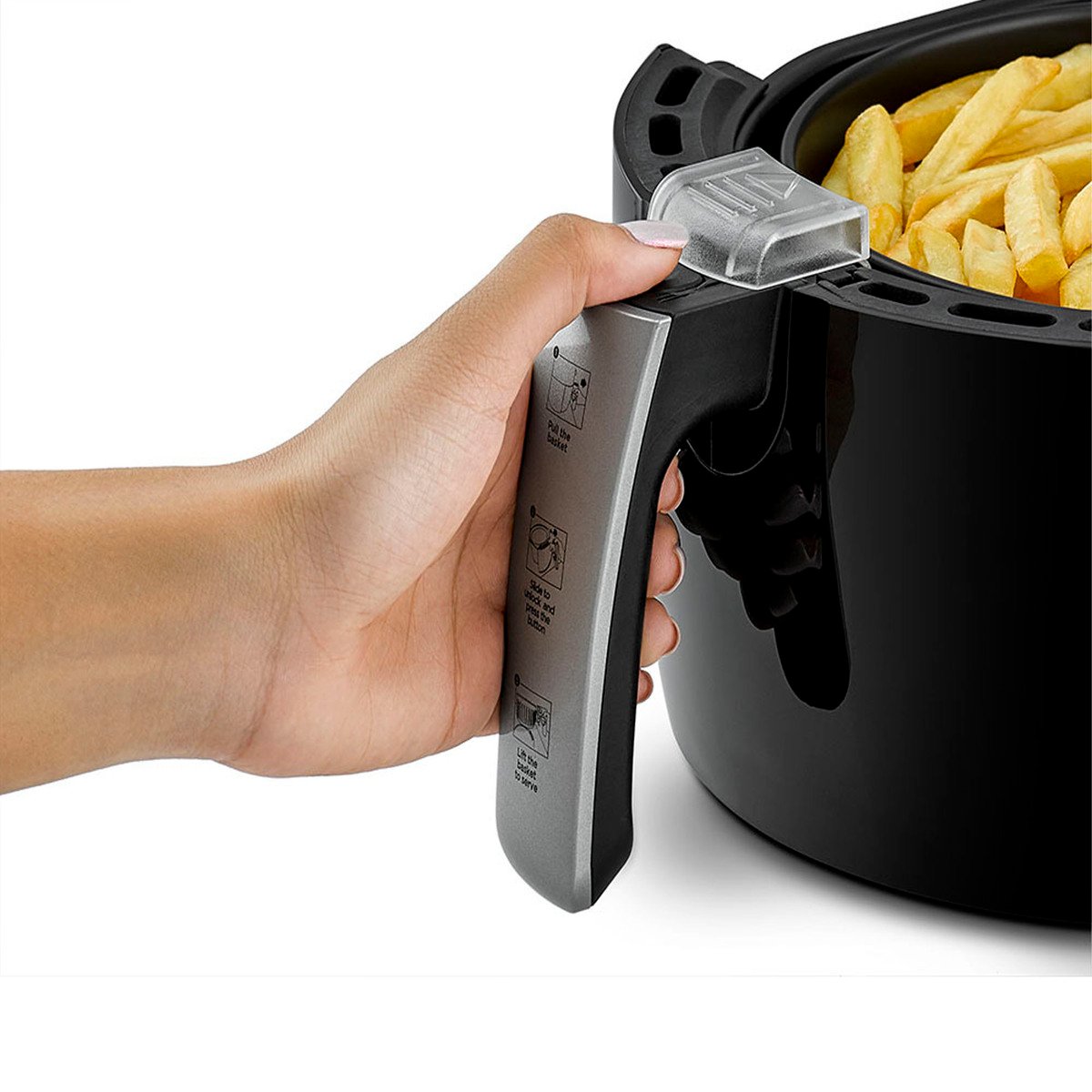 Black+Decker Air Fryer, 5.5 L, Black, AF5539-B5 Online at Best Price, Health Fryers