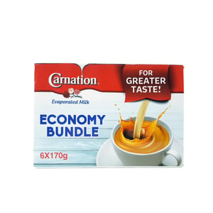 Carnation Evaporated Milk 6 x 170 g