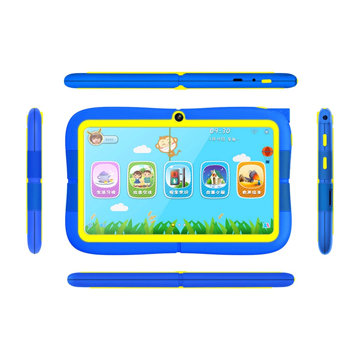 Ikon Kids Tablet IK-WT72 7inches,WiFi, 8GB Flash,1GB RAM, Assorted Color  Online at Best Price, Tablets